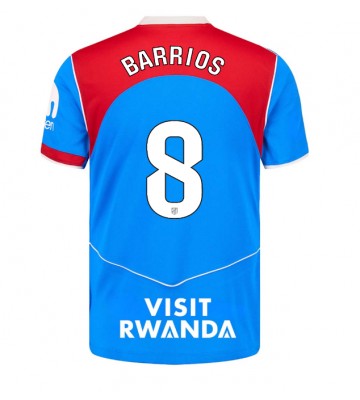 Atletico Madrid Pablo Barrios #8 Tredje Tröja 2025-26 Kortärmad